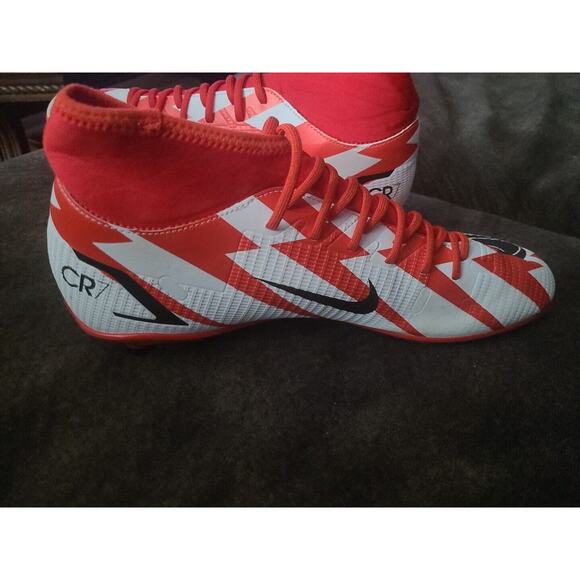 Nike Mercurial Superfly 8 CR7 Academe Soccer Boots Cleats 2021 DB2854-600 Sz 13 - Picture 6 of 7
